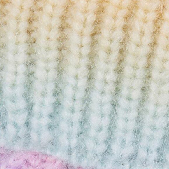 Frisco Soft Multi Stripe‎ Ombre Dog & Cat Sweater Dress, Medium - Picture 4 of 5